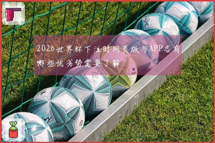2026世界杯下注时网页版与APP各有哪些优劣势需要了解