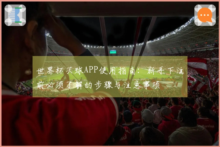 世界杯买球APP使用指南：新手下注前必须了解的步骤与注意事项